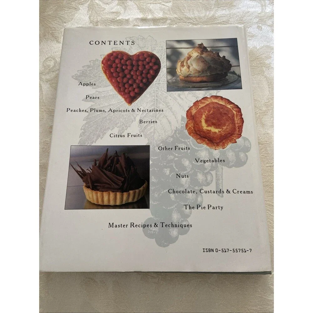 Vintage 1985 Martha Stewart's Pies and Tarts First Edition Hardcover DJ